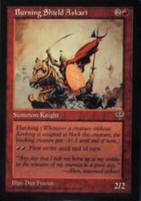 Burning Shield Askari - Mirage: #162, Magic: The Gathering Nm R125
