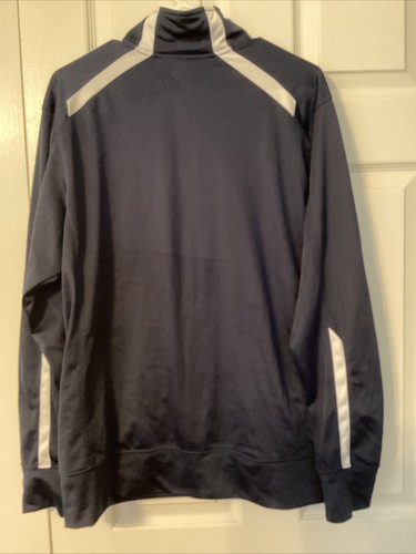 Nike Light Weight Jacket Sz. Med. Zip Front Polyester Navy - Picture 3 of 3