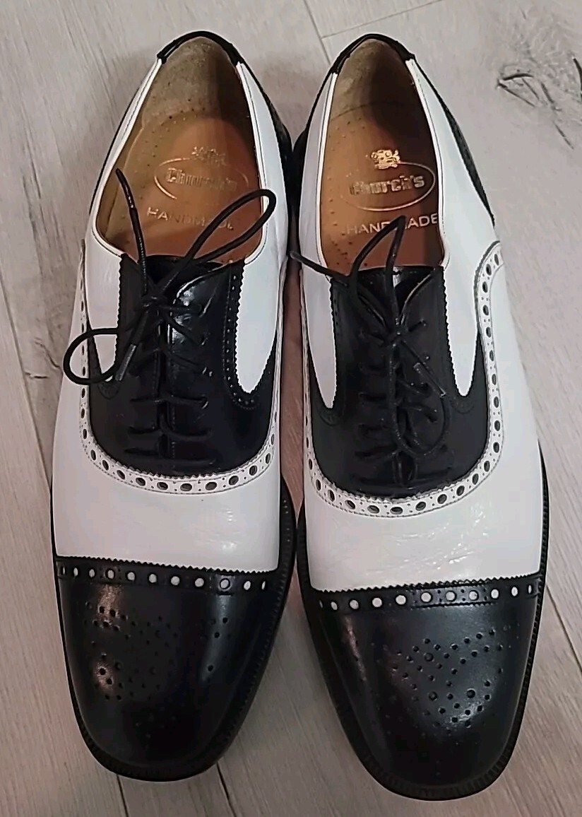 Church's Wingtip Brogues Oxford English Shoes Burwood Size