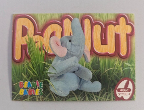 1999 Beanie Babies Trading Card 2nd Edition Series III Peanut 4062