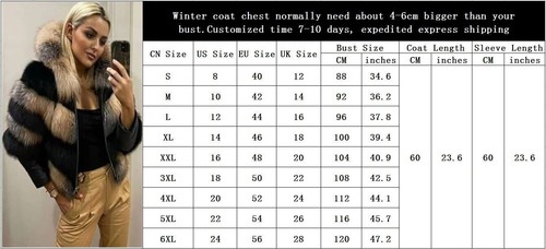 Moda Mujeres Abrigo con Capucha de Piel de Zorro Real Invierno Genuino Piel de Oveja Chaquetas Abrigo - Imagen 3 de 3