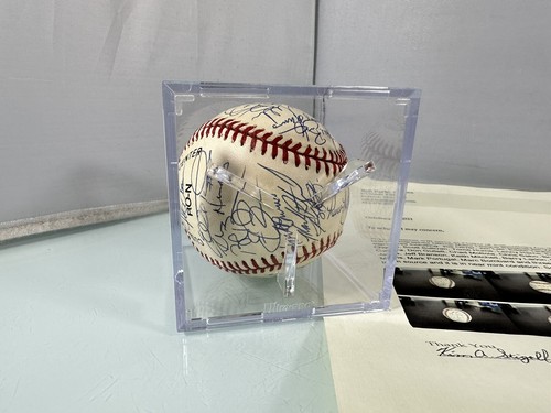 1996 Cincinnati Reds Team Autographed 29 Player Signed Baseball MLB Ball w/ COA - Picture 9 of 10