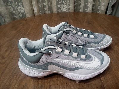Nike Alpha Huarache Elite 4 Low White Wolf Grey Men display picture 2