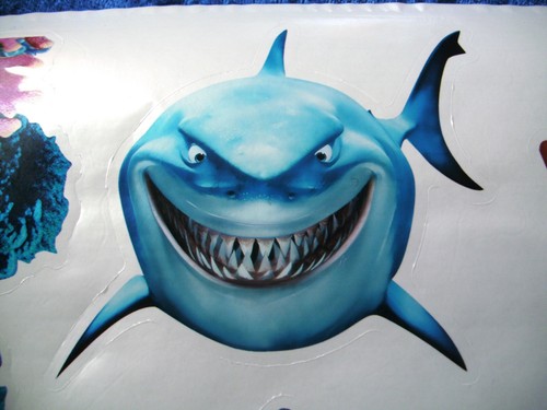 4 x Wandtattoo Tattoo Bad Fischwelt Aufkleber Sticker Fische Fliesen - Bild 4 von 5
