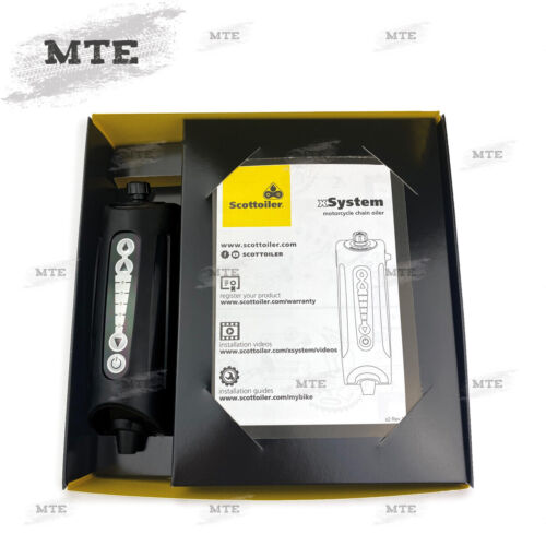 Scottoiler xSystem 3.0 Engrasador electrónico de cadena para moto sistema de lubricación de cadena - Imagen 2 de 5