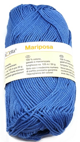 Strickgarn Mariposa 50g / Sommer Strickgarn aus feiner mercerisierter Baumwolle  - Bild 22 von 41
