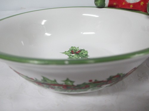 Cuenco de Navidad Traditions Holiday Celebrations Christopher Radko - Imagen 4 de 6