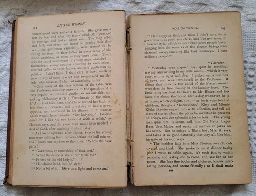 1869. RARE 1st Edition Of LITTLE WOMEN By Louisa May Alcott Parts 1 & 2 Both 1st - Imagen 21 de 24