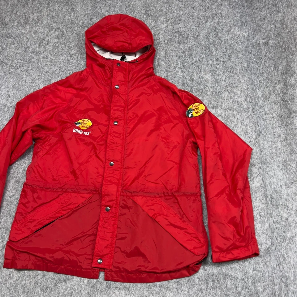 贝斯专业商店夹克男式 2XL 红色极端天气性能风衣 GTX — 第 4/4 张图片