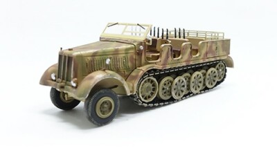 Modelo de precisión Art 1//72 alemán SD.KFZ.8 Schwerer Zugkraftwagen 12T P0319