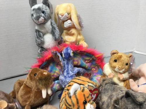 Ty Beanie Baby Flashy - Paul Grace Tiptoe Hooper And Others. Set. !!!!!!!!!!! - Picture 12 of 12