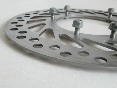 Rotor de disco de freno delantero se adapta a Honda CR250 45351-MAC-680 1999 - Imagen 5 de 12