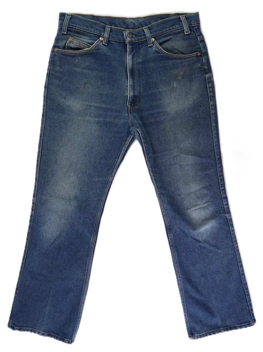 80's Levi’s 517-0917 W30L36 VTG 80s LEVI'S 517 2017 USA Men's 36 x 31 Blue 100% Cotton