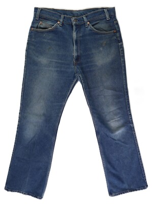 VTG 80s LEVI'S 517 2017 USA Men's 36 x 31 Blue 100% Cotton