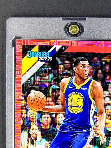 2019-20 Panini Donruss Red Infinite #72 Kevon Looney/99 GS Warriors SP - Foto 3 di 10