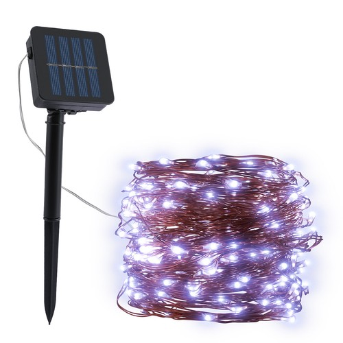 2024 Xmas Garden Party Decor Outdoor Solar String Lights LED Waterproof 8 Modes - Picture 17 of 25
