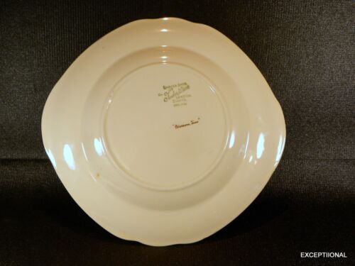 4 pcs. Barker Bros Tudorware Blossom Time Cake Plate Side Plate, Creamer, Sugar - Picture 7 of 10