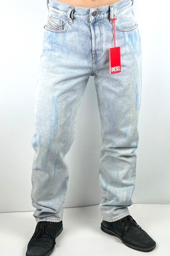 Diesel $395 Men's D-Viker High Waist Straight Fit Jeans - 007B2 Size 30x32 - Picture 1 of 8