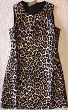 J. Crew Dress 2 Leopard Print Shift $98 f7080 NWT NEW