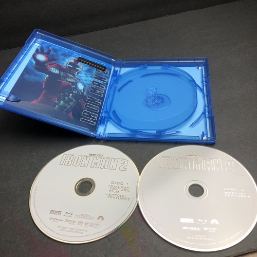 Iron Man 2 Blu-ray/DVD, 2010, Disc 3 Is Missing - Picture 3 of 4