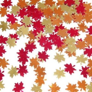 Autumn Leaf Confetti Fall Autumn Thanksgiving Party Decoration 34689906308 Ebay