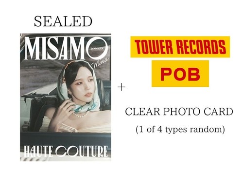 PSL MISAMO JAPAN HAUTE COUTURE MINA SANA MOMO SEALED CD +POB PHOTO CARD TWICE - Picture 20 of 31