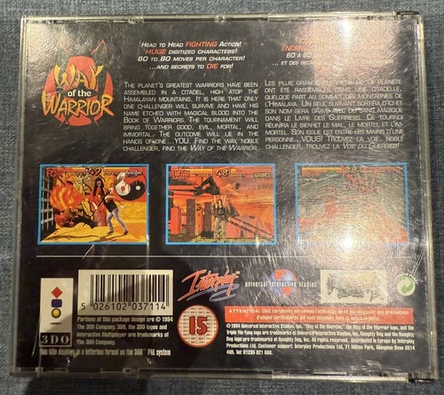 WAY OF THE WARRIOR - Panasonic 3DO - Picture 3 of 5
