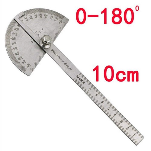 Stainless Steel Angle Finder Protractor Rule Measure Tool for Machinist Designer - Bild 1 von 9