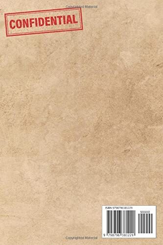 Detective Notes Top Secret Private and Confidential Lined Notebook for Kids D... - Picture 2 of 2