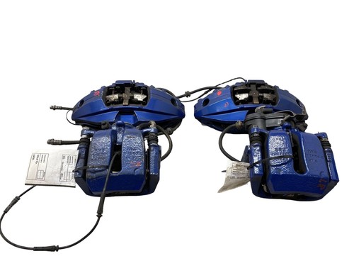 2019-2023 BMW X7 G07 M50I M-SPORT FRONT & REAR BRAKE CALIPER SET x4 BLUE *NOTE*