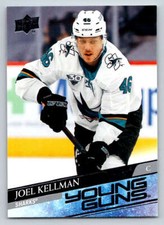 2020-21 Upper Deck #498 Joel Kellman Young Guns RC (ref 214915)