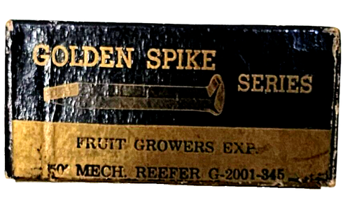 KIT FRIGORÍFICO MECÁNICO HO 1/87 Golden Spike Series GN Western Fruit Express (#8100) 50' - Imagen 2 de 3