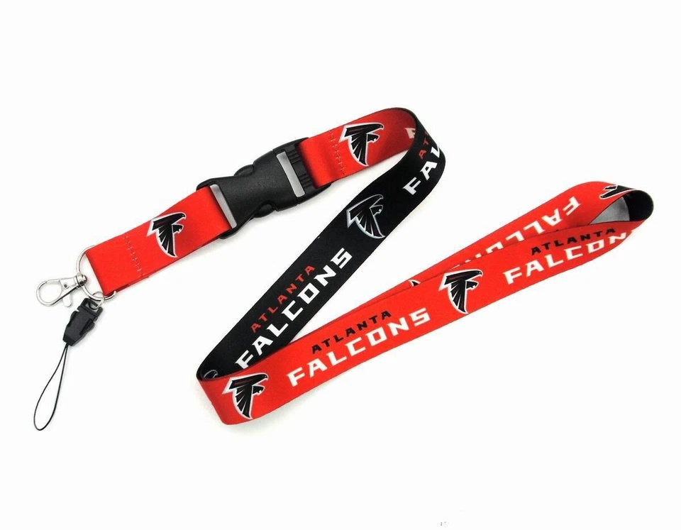 NFL Lanyard 22" Quick Release & Breakaway Clasp 32 Teams Badge Holder Keychain - Image 4 of 4