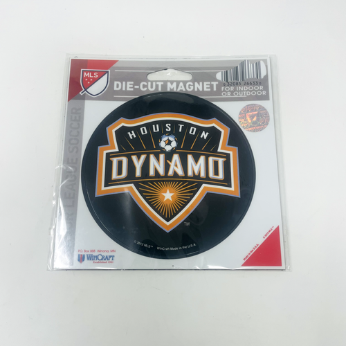 Houston Dynamo Soccer Fan Gift Set of Two Die-Cut Magnets Team Sport Futbol - Picture 4 of 4