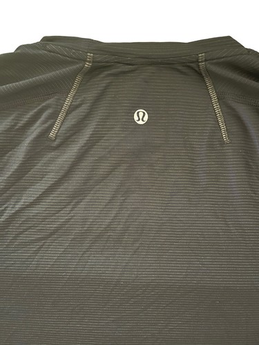 Lululemon Training Shirt Performance X-Static Silver Nylon Black, Men’s Size S - Picture 4 of 5