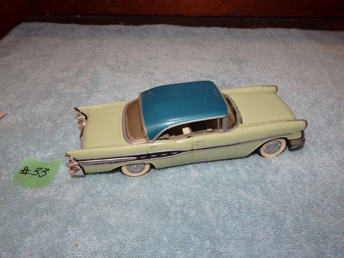 Johan 1957 Pontiac Star Chief Promo Car Vintage 1/25 (Some Painted Accents) - Picture 15 of 19