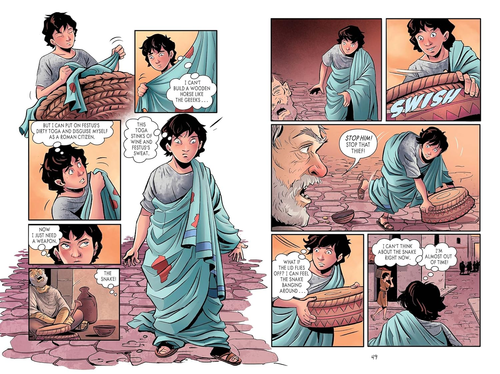 I Survived the Destruction of Pompeii, AD 79 (The Graphic Novel) - Picture 2 of 12