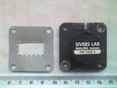 Sivers , Model PM7328X , WG16 Square Waveguide to SMA Type Transition - USED b