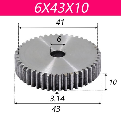 Zahnrad Stirnrad Modul 1 - Stahl C45, Zahnräder mit 8-200 Zähne Dicken 10mm - Bild 48 von 83