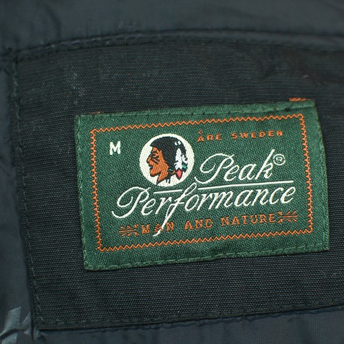 Peak Performance Men's Blouson Jacket Short Double Layered Full Zip Black Medium - Picture 5 of 6