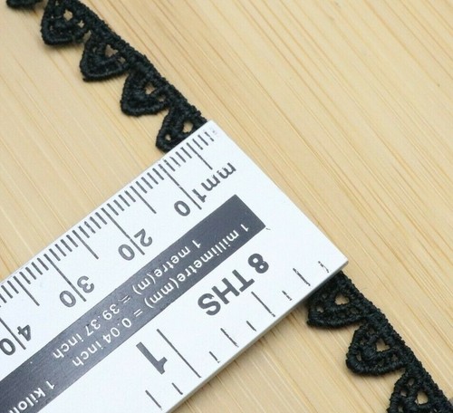 3M 0.80 cm Hermosa Margarita Fina Borde Vieira Encaje Borde Color Guipur para Coser - Imagen 68 de 105