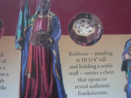 The Three Kings Following The Christmas Star - Real 23 Karat Gold & Myrrh - Picture 7 of 9