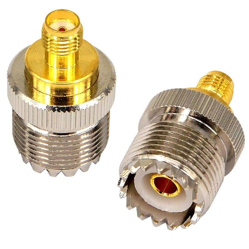 SMA Female to UHF SO239 Female RF Coaxial Adapter Antenna Connector for CB Radio - Picture 11 of 12