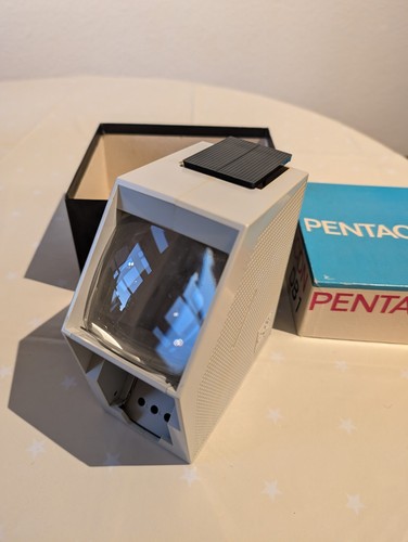 Pentacon Diabetrachter DB1 DDR - Mit Karton und Bedienungsanleitung + Dias