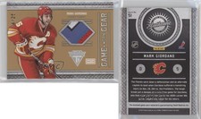 2011-12 Panini Titanium Game-Worn Gear Patch /25 Mark Giordano #51 Patch