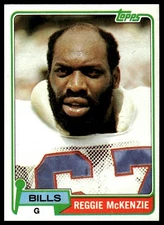 1981 Topps #481 Reggie McKenzie [GOATCARDS]