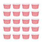 100Pcs Mini Cupcake Baking Cups Oil Proof Muffin Liner Roll Rim Cake Cups