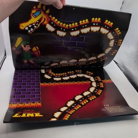 Nintendo NES &ldquo;The Power Game&rdquo; Original 1991 Calendar Mario, Zelda. Metroid