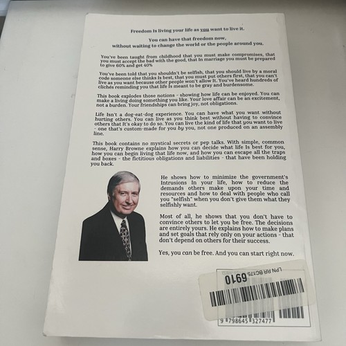 How I Found Freedom in an Unfree World A Handbook for Personal Liberty Softcover - Picture 2 of 2