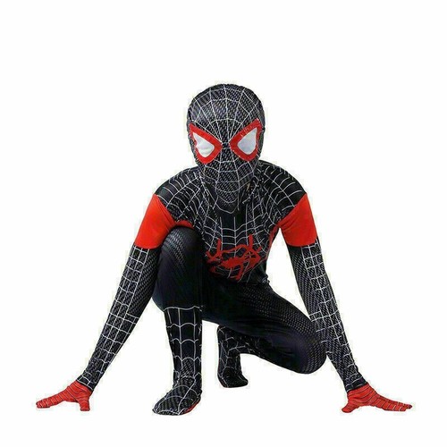 Halloween Boys Kid Men Spiderman Far From Home Cosplay Costume Party Fancy Dress - Picture 23 of 40